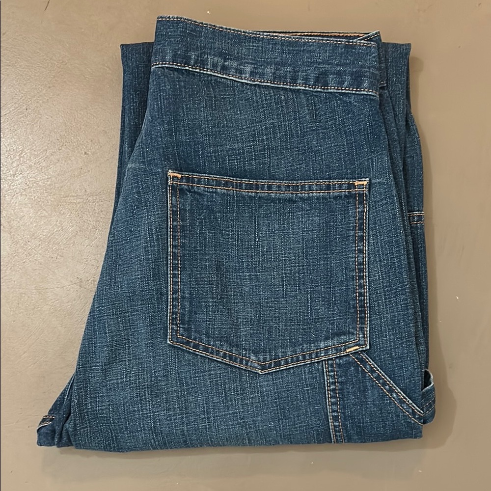 The Great Denim Carpenter Jeans Pants Pockets Current Elliott 28 USA